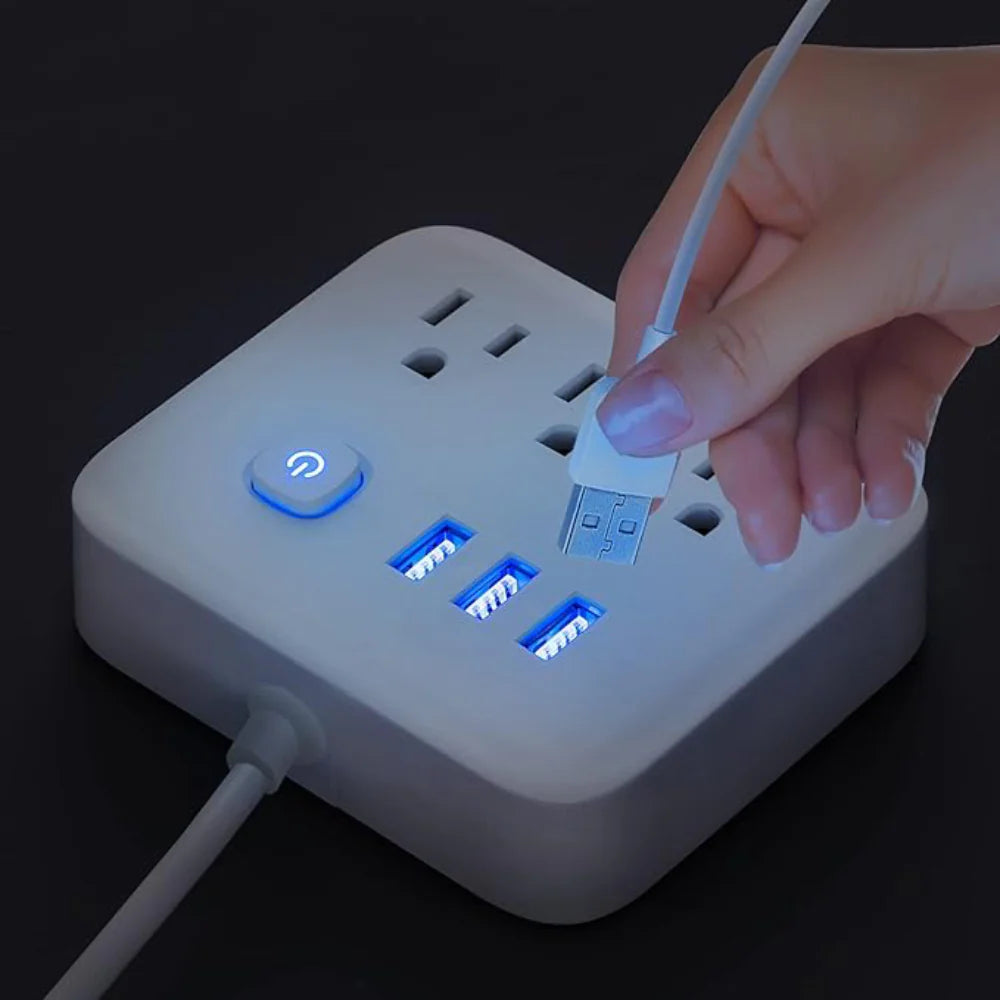 Regleta Extension con USB