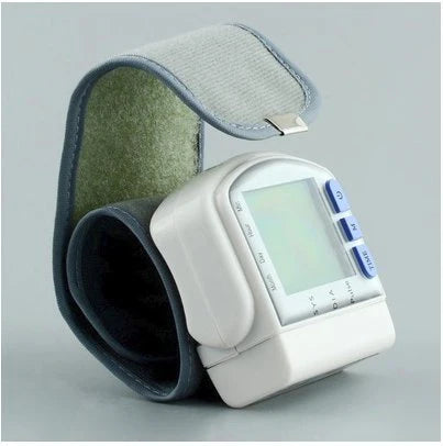 Monitor de presión arterial de muñeca con pantalla LCD Digital tensiometro