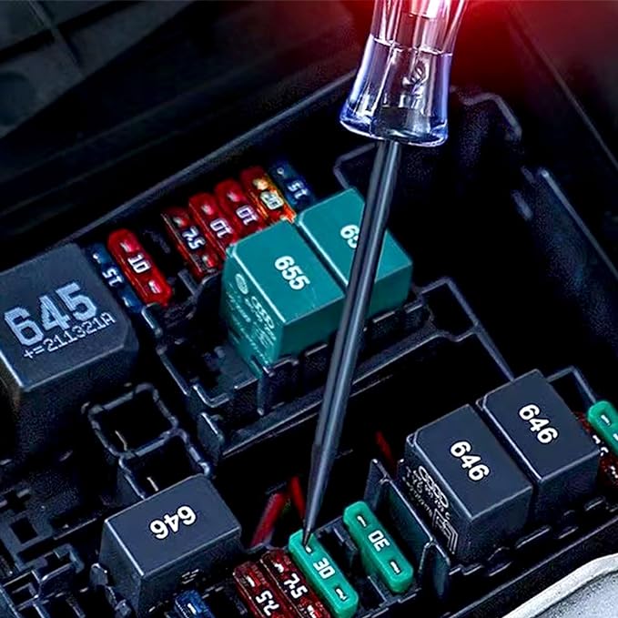 Comprobadores de tension para automoviles
