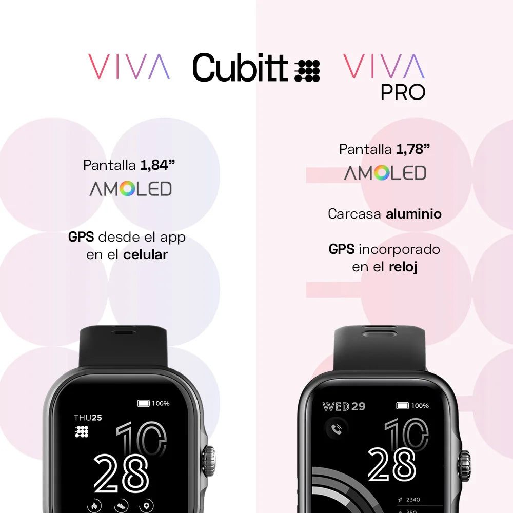Reloj Cubitt VIVA, el reloj inteligente que te mantiene 100% conectado