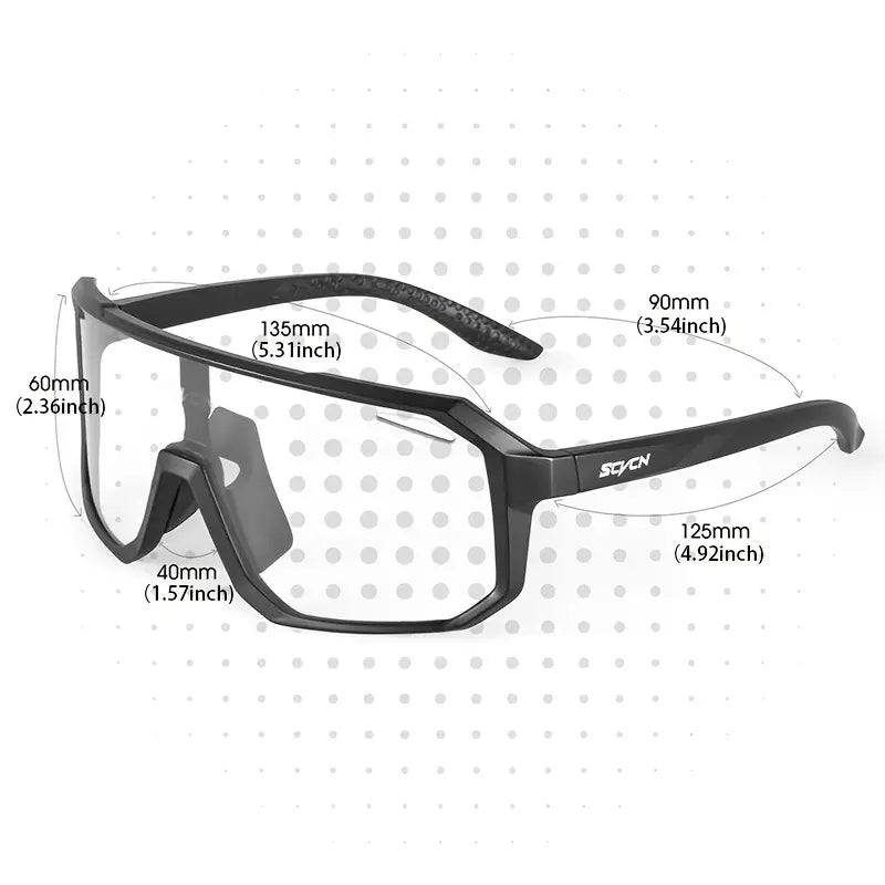 Lentes fotocromaticos deportivo