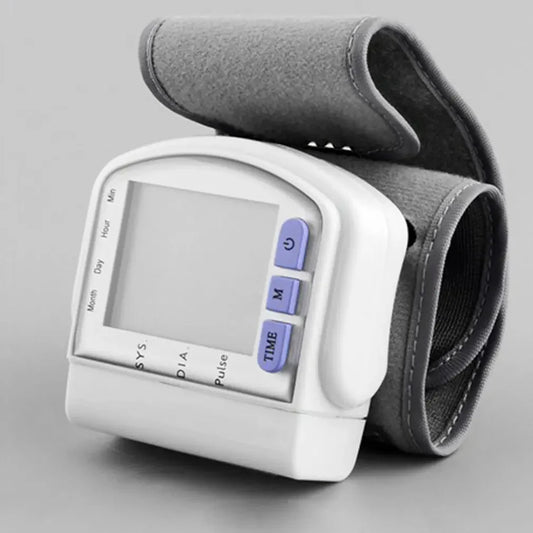Monitor de presión arterial de muñeca con pantalla LCD Digital tensiometro